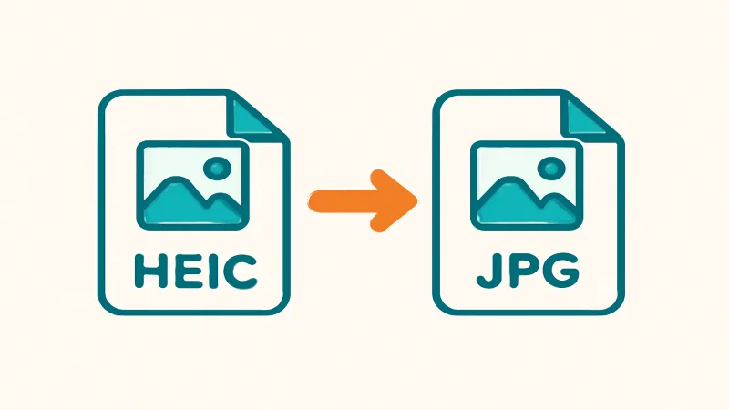 HEICからJPGへ変換