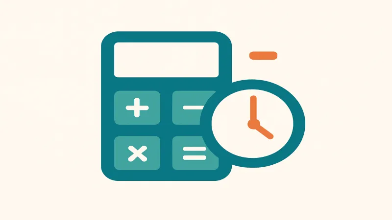 समय कैलकुलेटर (Time Calculator)